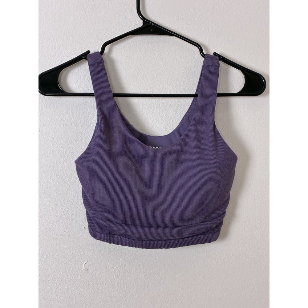 3 Paces Purple Sports Bra Top Size XS (Q20)